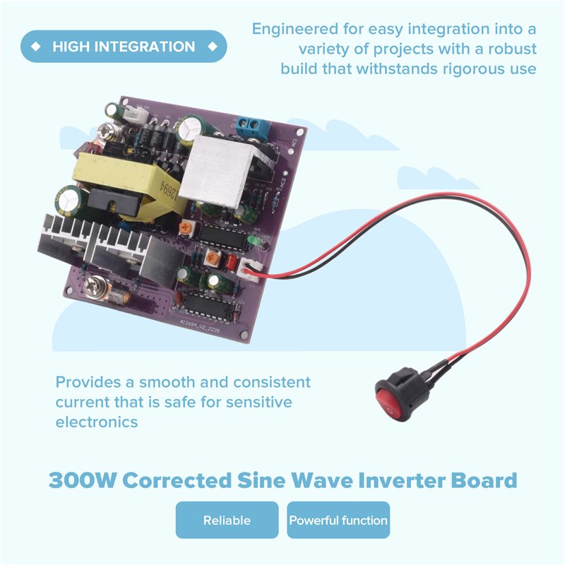300W Korrigierter Sinuswellen- – Boost Converter Bewertung und Preis