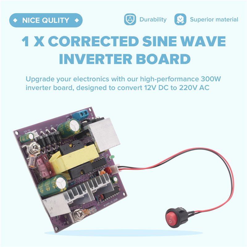 300W Korrigierter Sinuswellen- – Boost Converter Bewertung und Preis