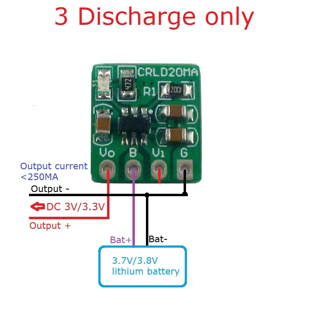 5X CRLD20MA Mini 2-in-1 3,7V 3 – Li Ion Charger Module Bewertung und Preis