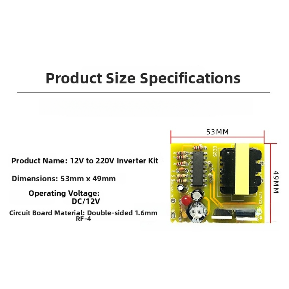 Wechselrichter-Kit DC 12V zu A – Boost Converter Bewertung und Preis