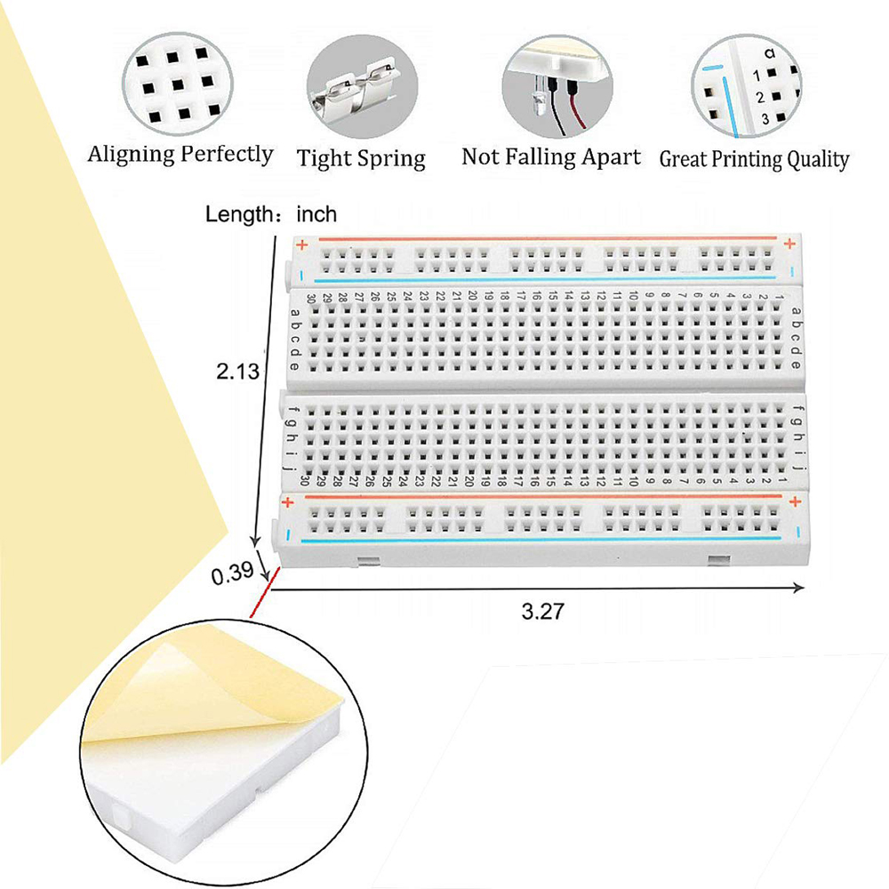 Breadboard-Überbrückungsdraht- – Breadboard 400 Point Bewertung und Preis
