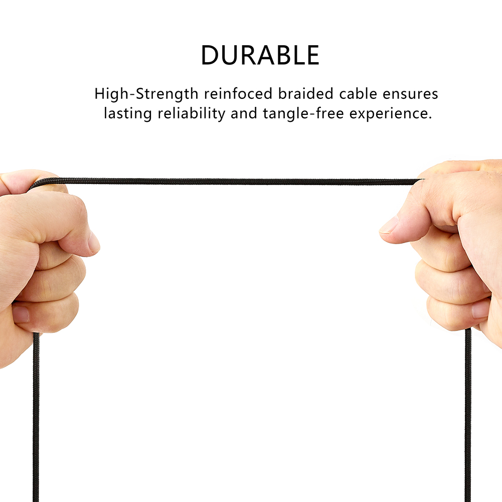 Micro-USB 3,5mm AUX Geflochten – Micro Usb Cable Bewertung und Preis