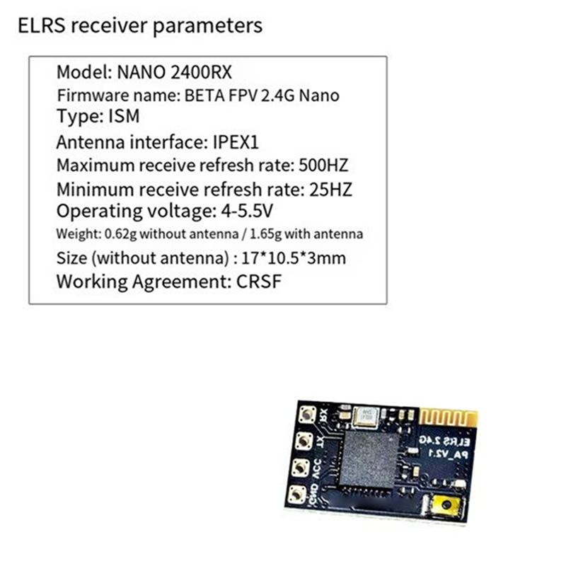 CYGJ-10PCS ELRS 2,4GHz Empfäng – Antenna 2.4Ghz Bewertung und Preis