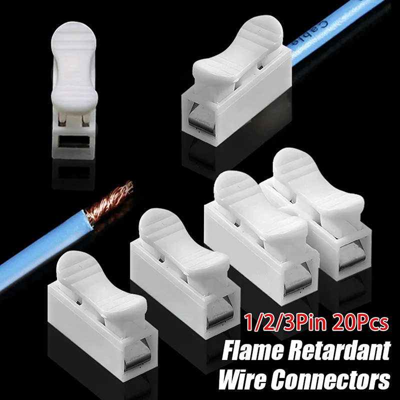 20 Stück 1P 2P 3P Federklemmen – Screw Terminal Block Bewertung und Preis