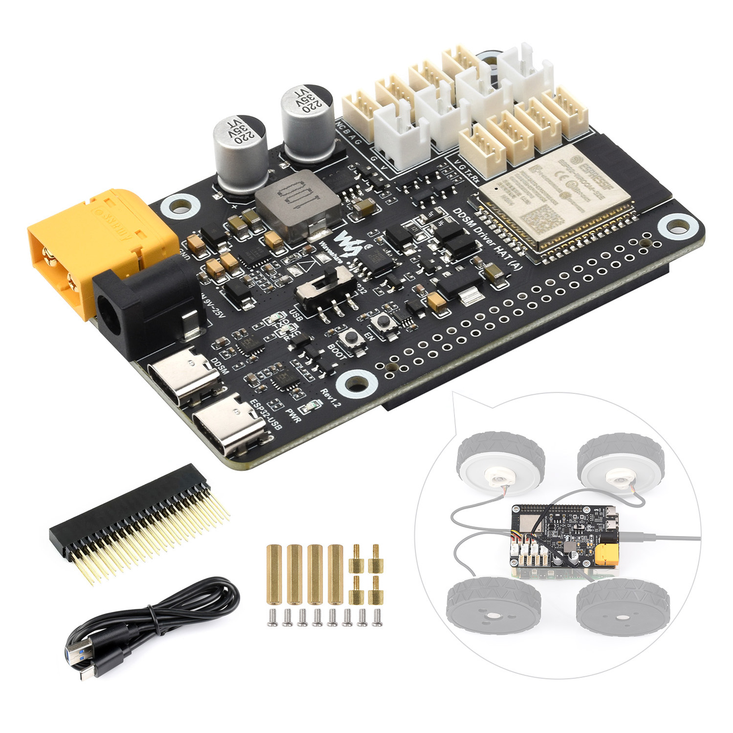 Die Waveshare Direct Drive-Ser – Proto Board Bewertung und Preis